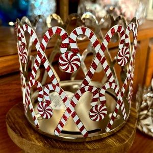Bath & Body Works 3 Wick Candle Holder - Peppermint Lane